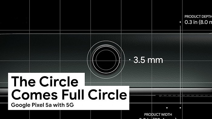 谷歌在宣传视频中强推Pixel 5A智能机配备的3.5mm耳机插孔 - 1