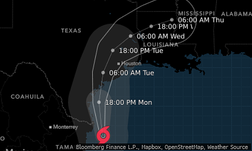 风暴尼古拉斯登陆前可能升级为飓风 休斯顿正在“靶心” - 1