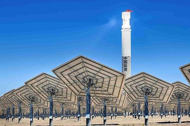 哈密50兆瓦熔盐塔式光热发电站正式进入并网发电期 - 5