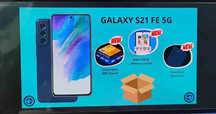 三星印度骁龙 888 版 Galaxy S21 FE 手机培训文档曝光：只有 8GB+256GB 一种组合 - 5