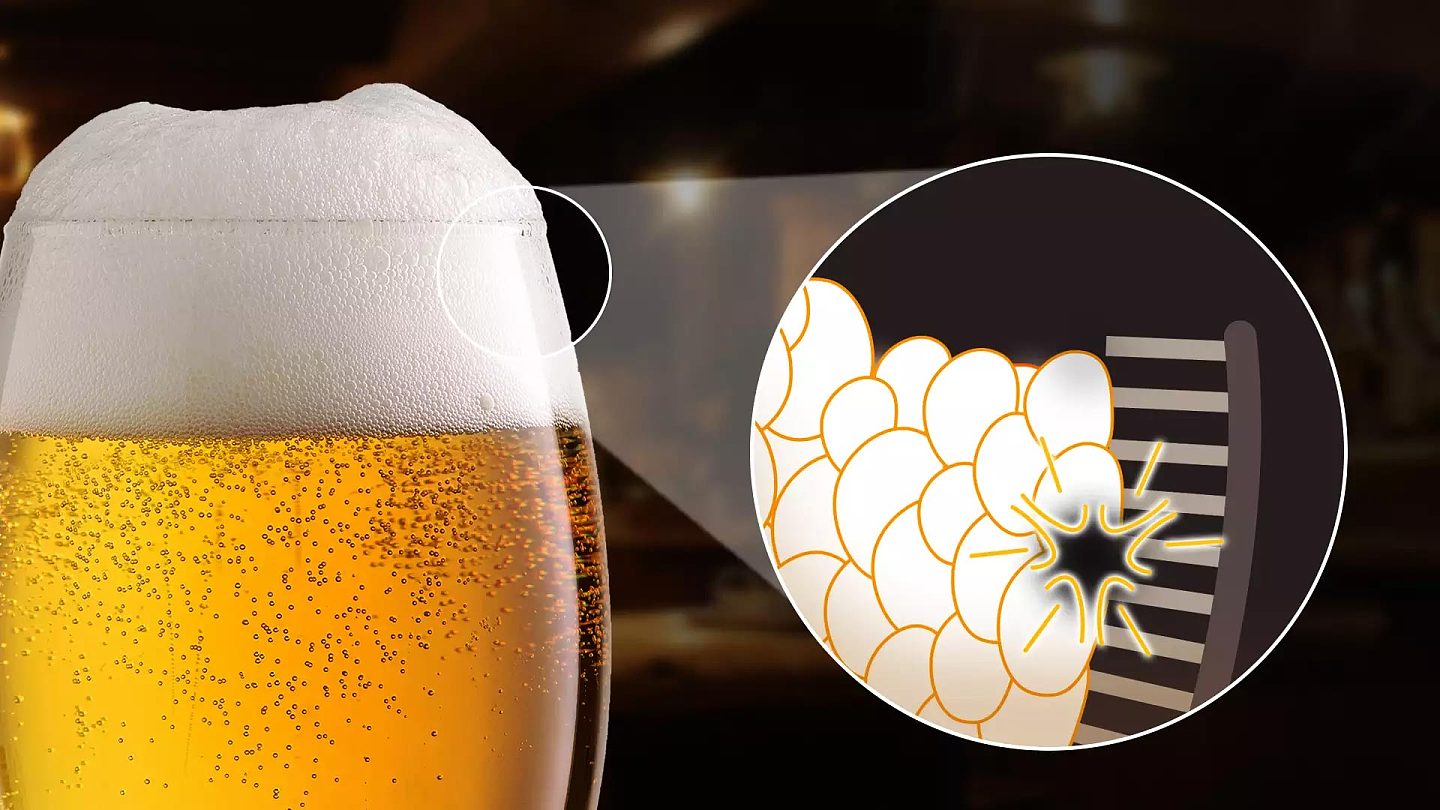 科学家发现可在杯子里装下更多啤酒的物理方法 - 1