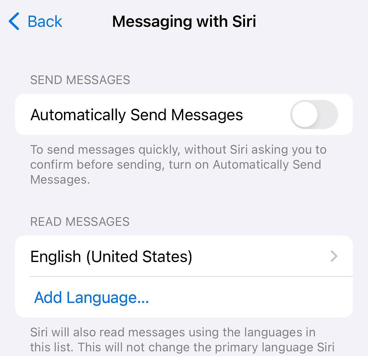 苹果 iOS 17.4 Beta 1 改进 Siri：指定其它语言朗读短信、唤醒词可砍掉“嘿” - 1