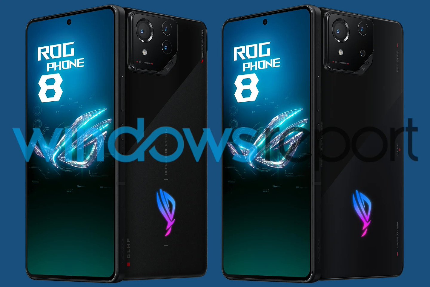 华硕 ROG 游戏 8 系列手机渲染图曝光：骁龙 8 Gen 3 芯片 + 6.78 英寸屏幕 - 4