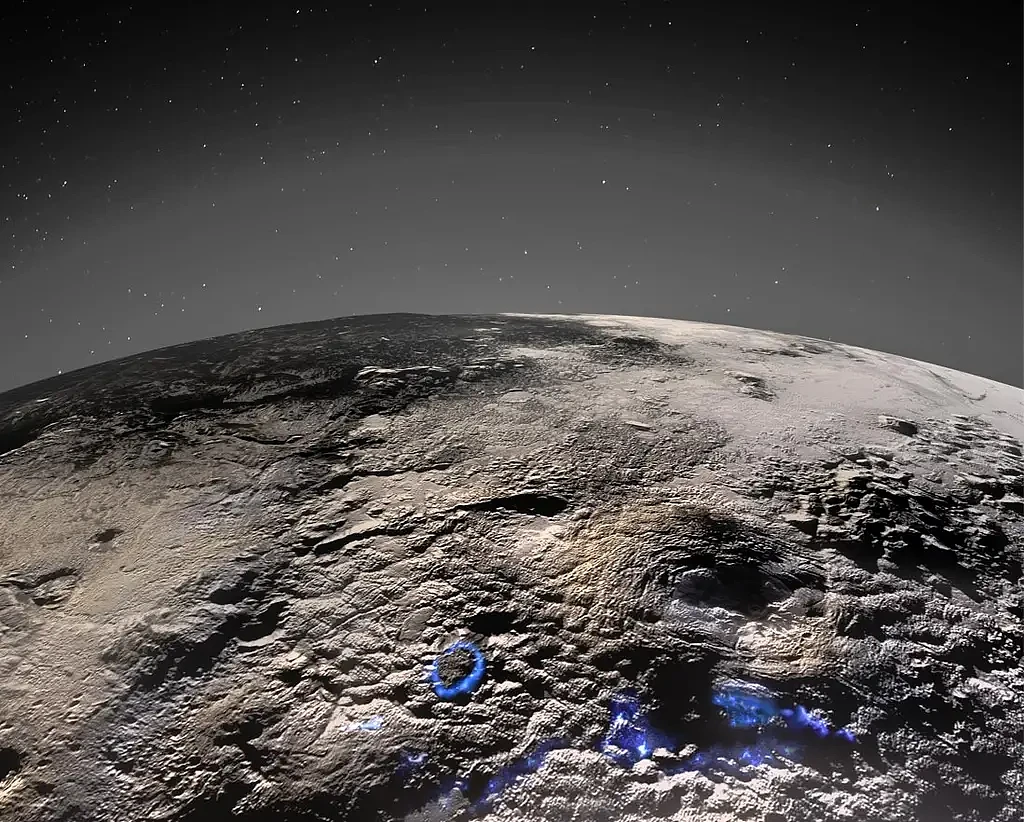 多次低温火山活动造就冥王星特有的地表结构 - 1