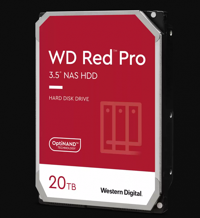 自带64GB “SSD” 西数20TB红盘Pro上市销售 价格直奔6000元 - 1