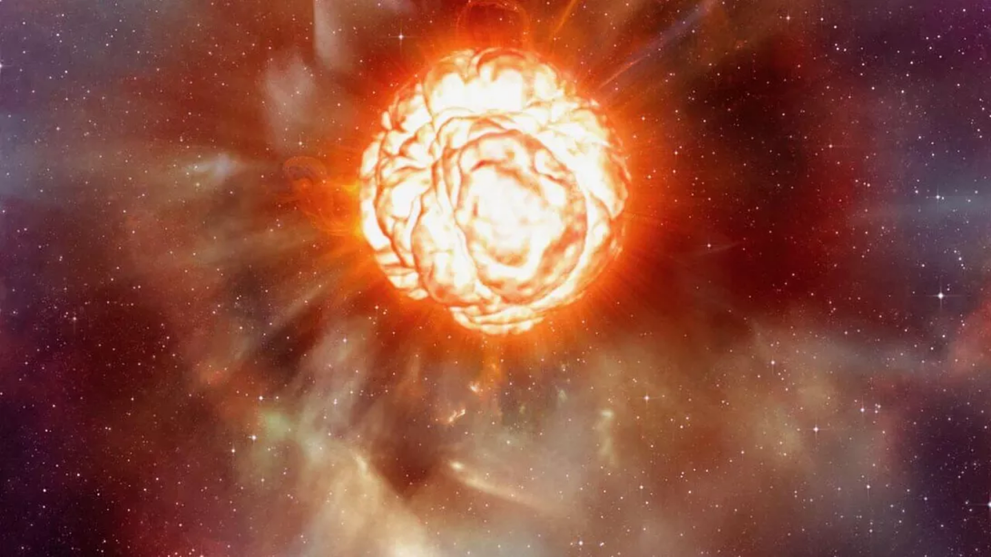 科学家终于弄清参宿四神秘变暗原因：由恒星喷射物造成 - 1