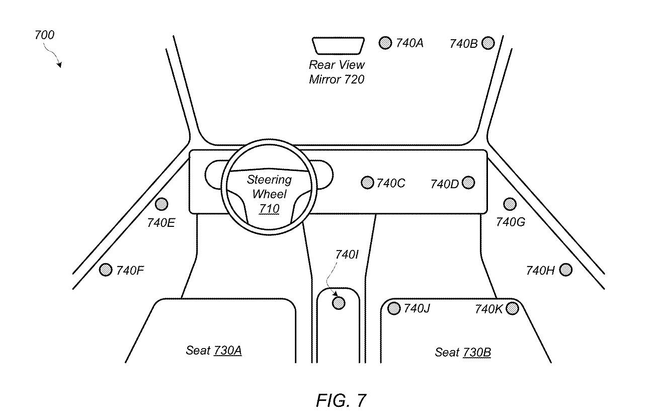苹果新专利：在车内定位 iPhone 等移动设备位置 - 1