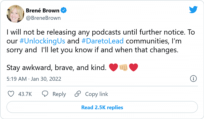 Screenshot_2022-01-31 Brené Brown says she won’t release new episodes of her Spotify-exclusive podcasts ‘until further noti[...].png