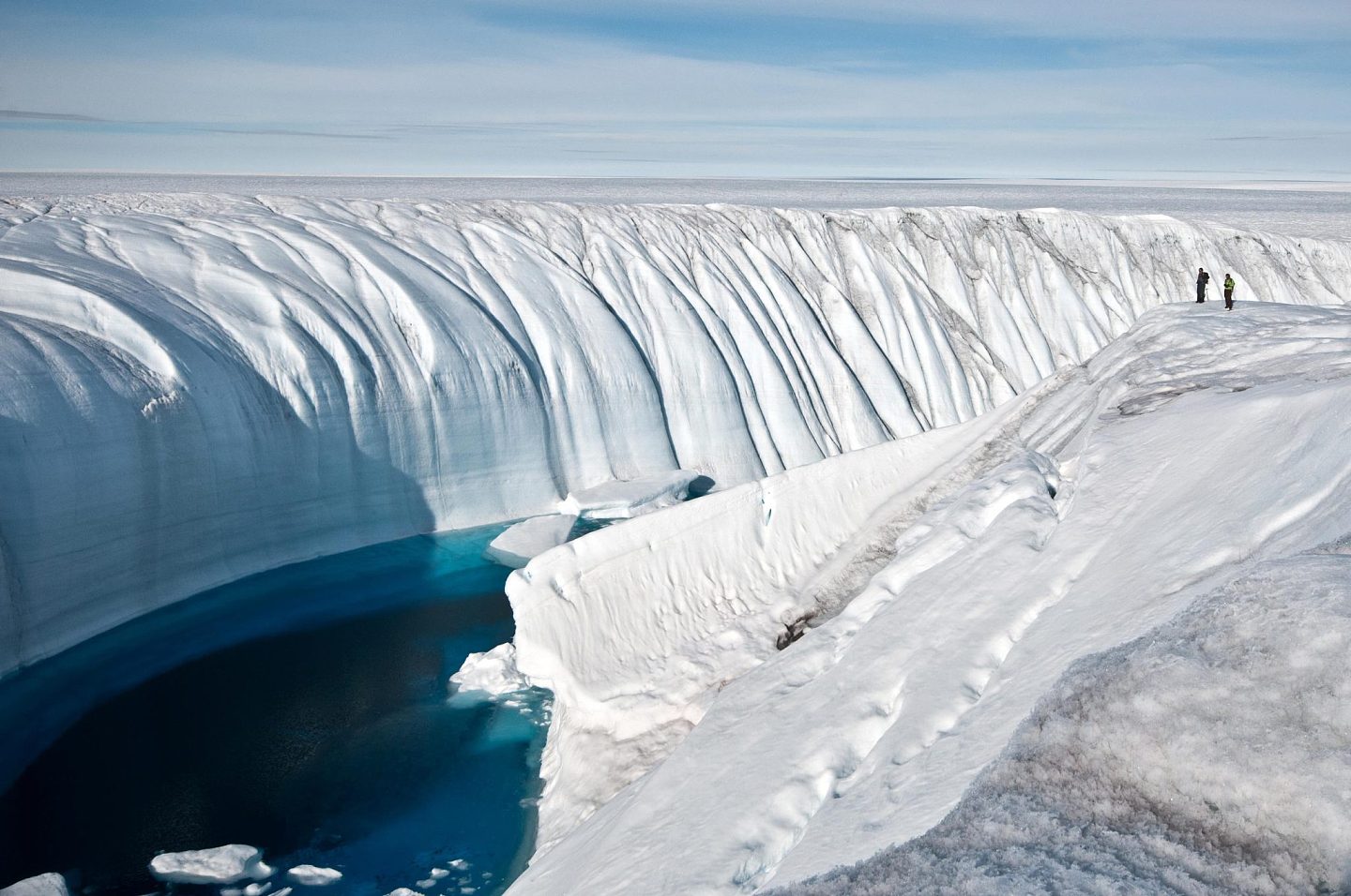 研究：格陵兰岛极度频繁的冰雪融化导致全球洪水风险增加 - 1
