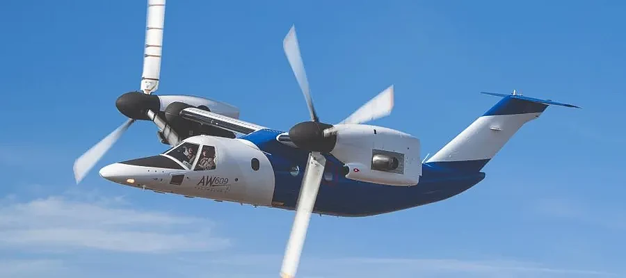 Leonardo的AW609倾转旋翼机回归 亮相2021迪拜航展 - 3