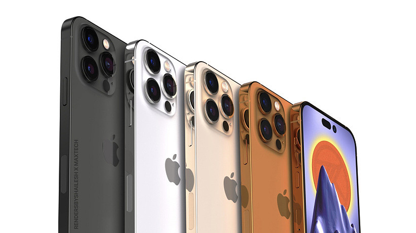苹果 iPhone 14 Pro Max 全新古铜色版渲染图出炉：辨识度拉满 - 3