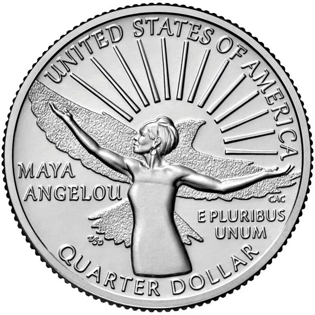 印有黄柳霜等5名女性的美国25美分硬币2月开始在美发行 - 5