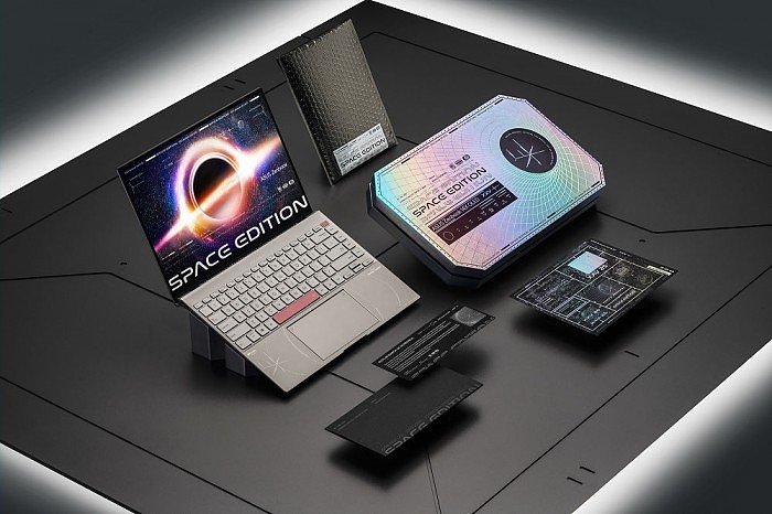 为庆祝首款笔记本上太空25周年：华硕推出Zenbook 14X OLED太空版轻薄本 - 1