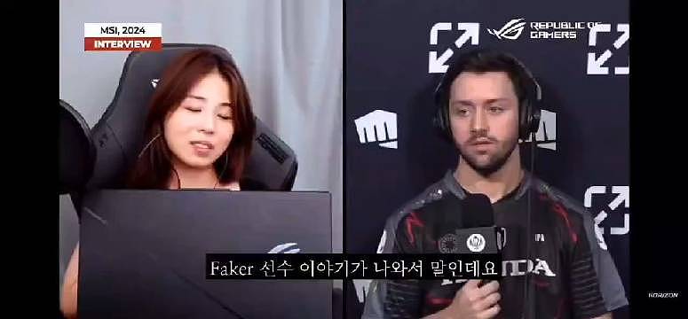 韩媒记者采访APA：他说他不想挑衅Faker选手 Faker是所有选手的偶像 - 1