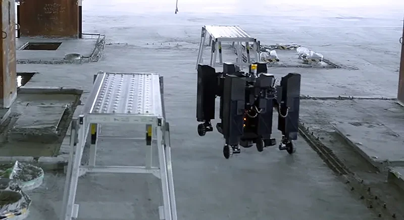 [视频]索尼和清水建设合作的六轮机器人已试用 在施工现场巡逻和监控 - 5