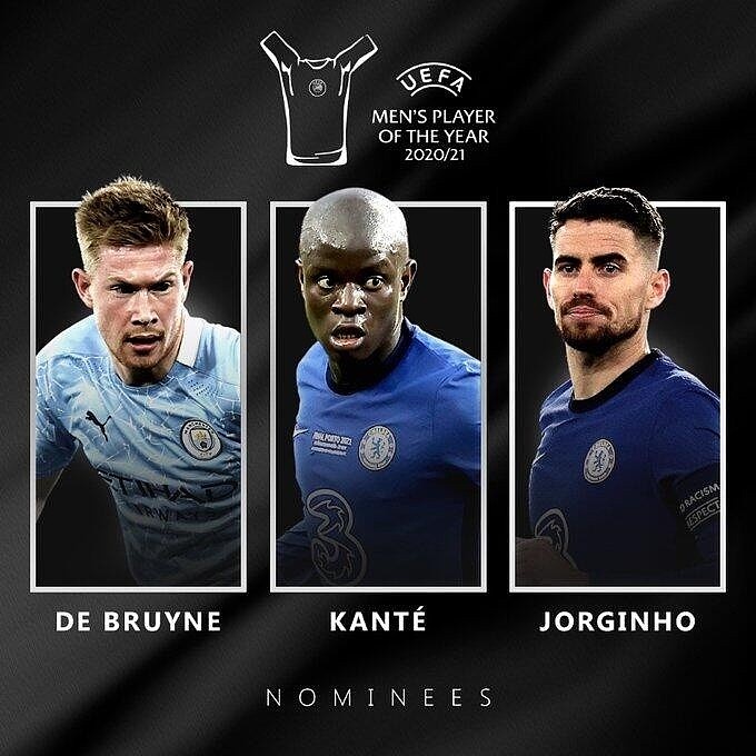 三选一谁将胜出❓欧足联年度最佳球员奖项今夜公布 - 1
