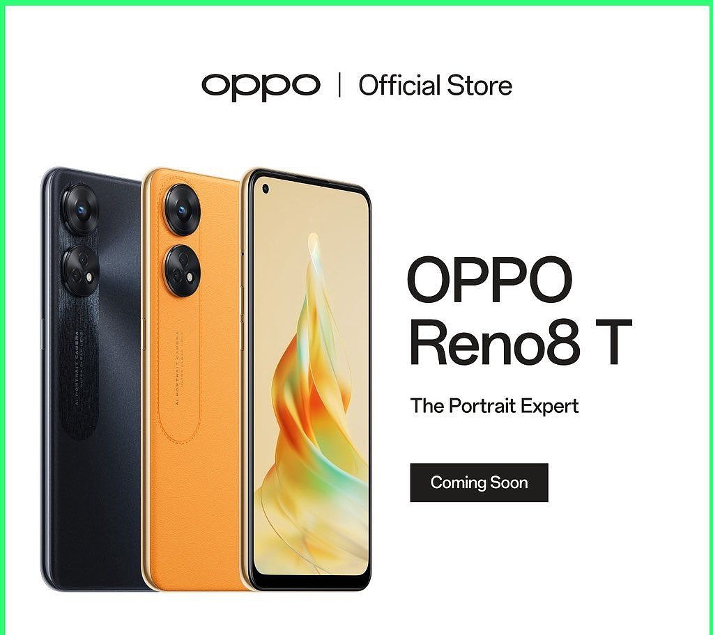 真机图片已曝光，消息称 OPPO 将于 2 月 6 日发布 Reno8 T 4G - 5