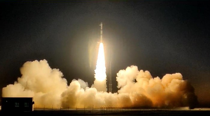 我国成功发射试验十一号卫星 系快舟一号的第13次飞行 - 1
