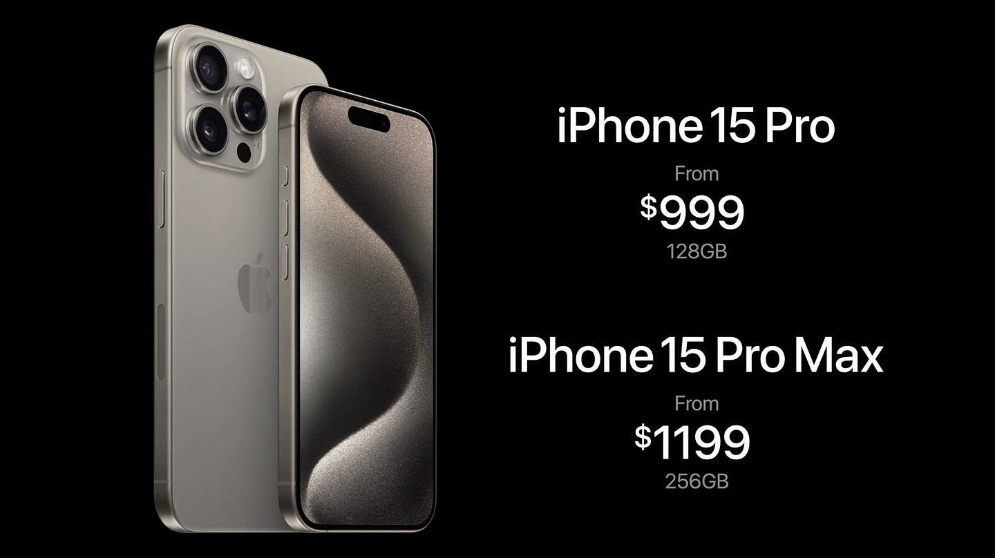 苹果 iPhone 15 Pro / Max 发布：搭载 A17 Pro 处理器，采用钛金属机身，支持拍摄空间视频 - 19