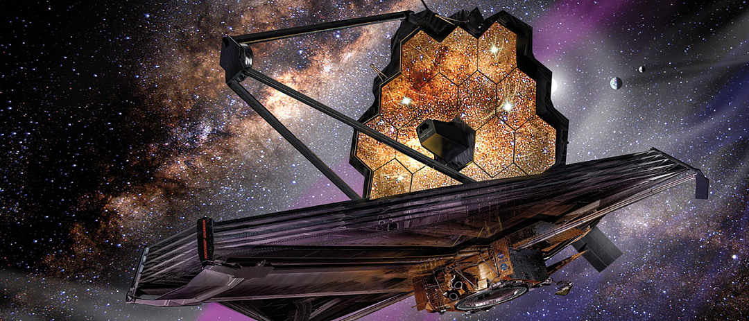 情人节将至，韦伯望远镜首次太空「睁眼」，这枝18星「黑玫瑰」只送给你 - 1