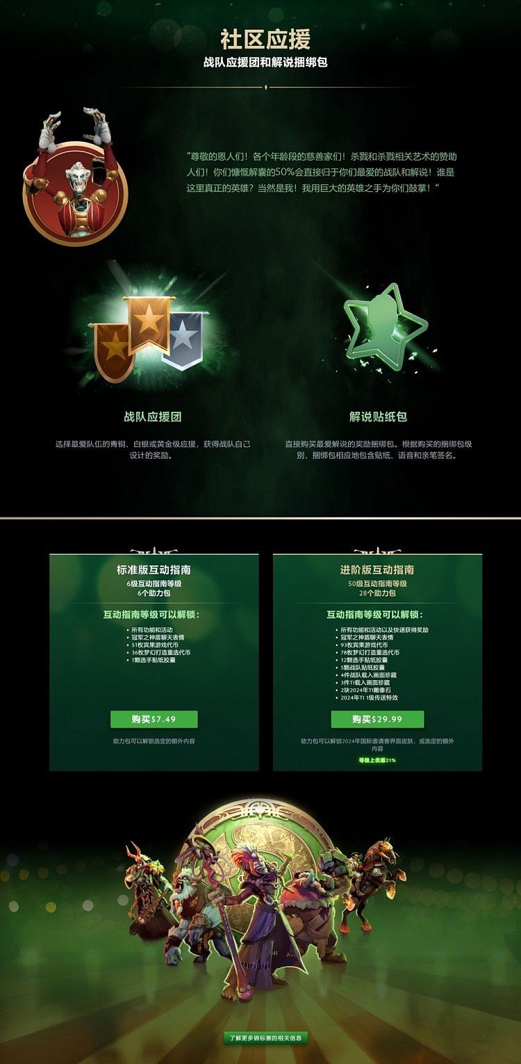 更了又好像没更？DOTA2推出发布TI互动指南的相关内容 - 5