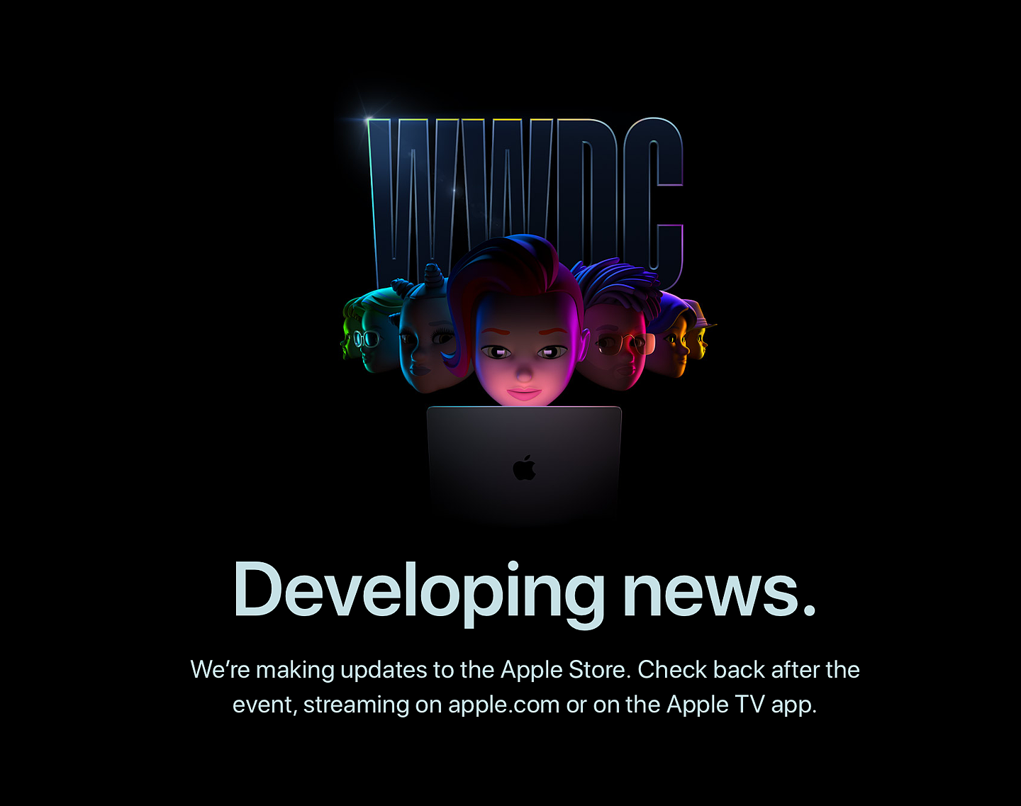 WWDC22 即将开幕，苹果在线商店下线维护 - 1