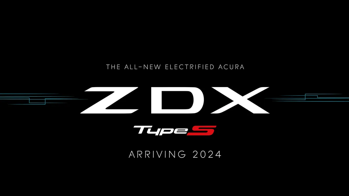 2024款讴歌ZDX将成为该品牌的首款EV - 1