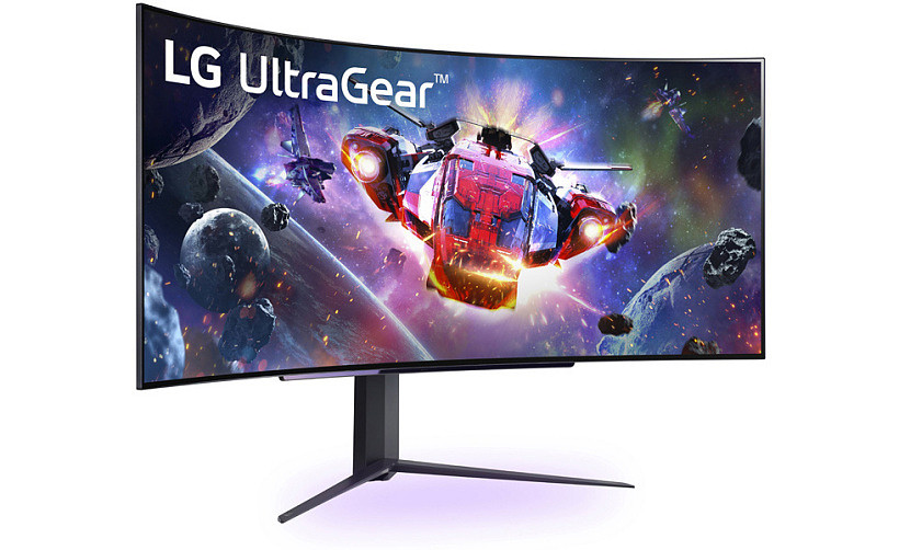 LG 发布 45GR95QE 显示器：45 英寸 OLED 带鱼屏，800R 大曲率 - 1