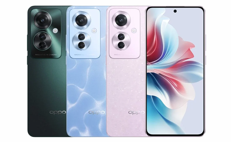 OPPO Reno11 F 手机发布：天玑 7050 处理器，64MP 后置三摄 - 1