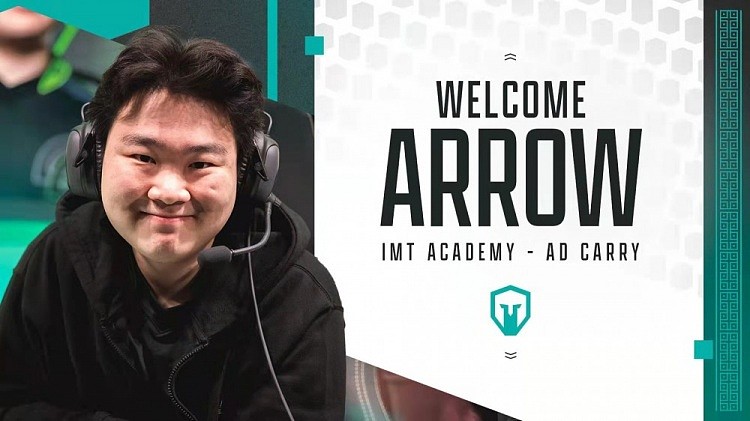 “漏刀帝”IMT官宣：AD选手Arrow正式加入 - 1