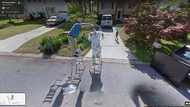 妙趣横生 十张来自Google街景的经典图像 - 9