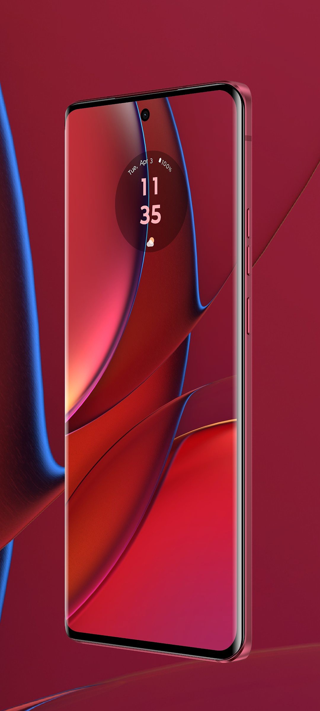 摩托罗拉 Edge 40 手机大量宣传图片曝光：天玑 8020 芯片 + 红绿素皮款 - 3