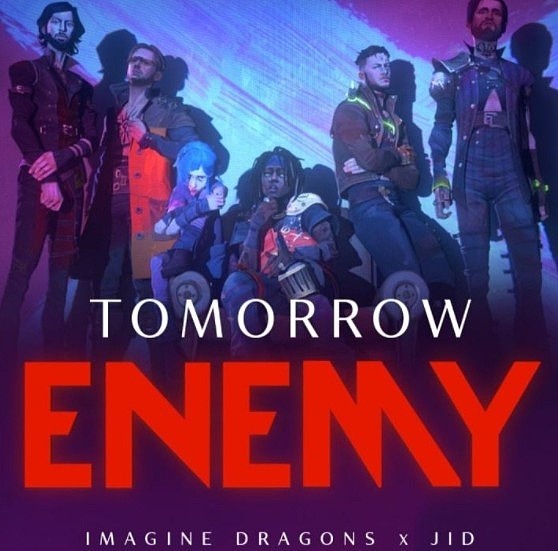 数据：双城之战主题曲《Enemy》登顶美国广播媒体库榜首 - 1