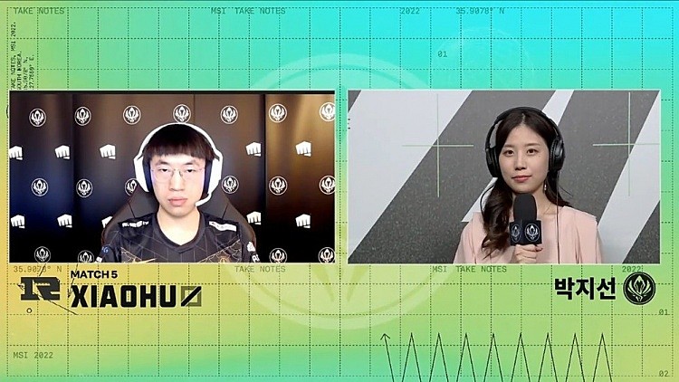 Xiaohu韩文流采访：猜到了T1会拿到佐伊和EZ的阵容，所以选择冲阵 - 1
