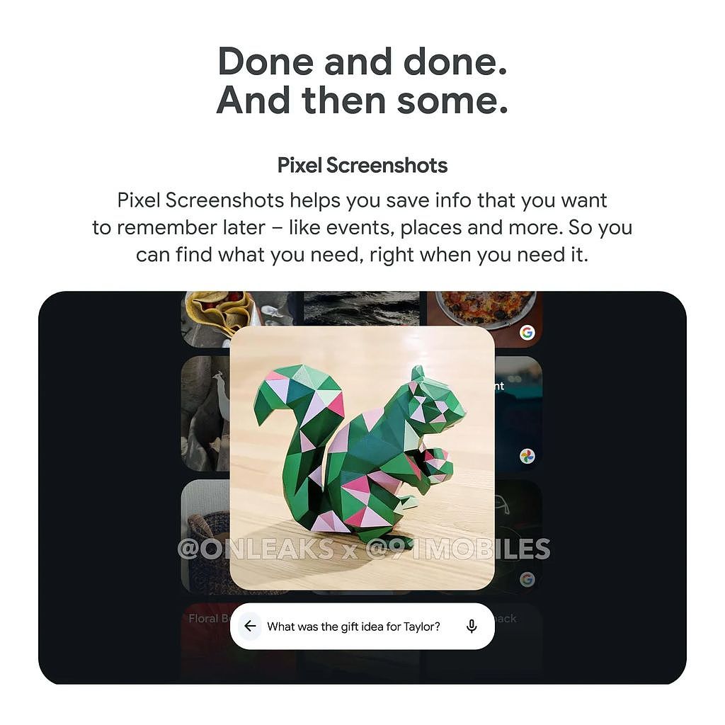 谷歌 Pixel 9 系列 AI 功能曝光：手机版“回顾”、集体照合成等 - 1