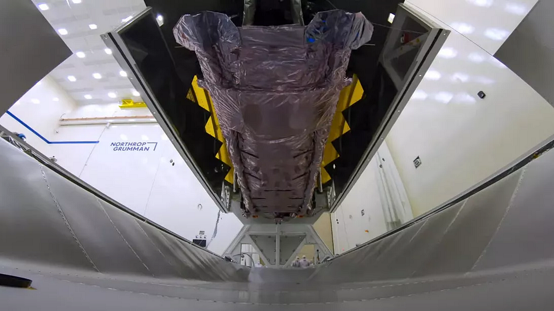 [视频]价值100亿美元的詹姆斯·韦伯太空望远镜如何完成开箱检查 - 9