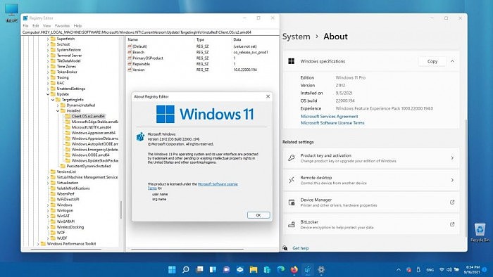 [图]Windows 11 Build 22000.194发布：虚拟机上现要求TPM 2.0 - 6