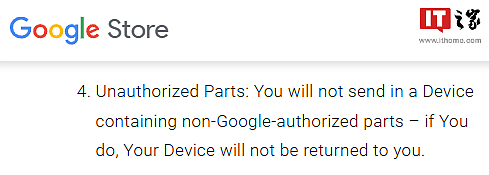 直接“没收”！换过非官方部件的 Pixel 手机送去官方维修，谷歌将不会退还 - 1
