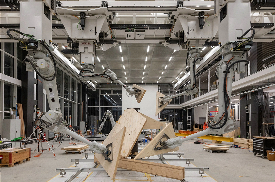 瑞士研究人员正在利用机器人和AI技术设计并建造一座“空中花园” - 1