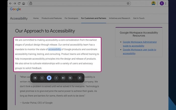 Google增强Chromebook无障碍功能：让Select-to-speak功能声音更自然 - 3
