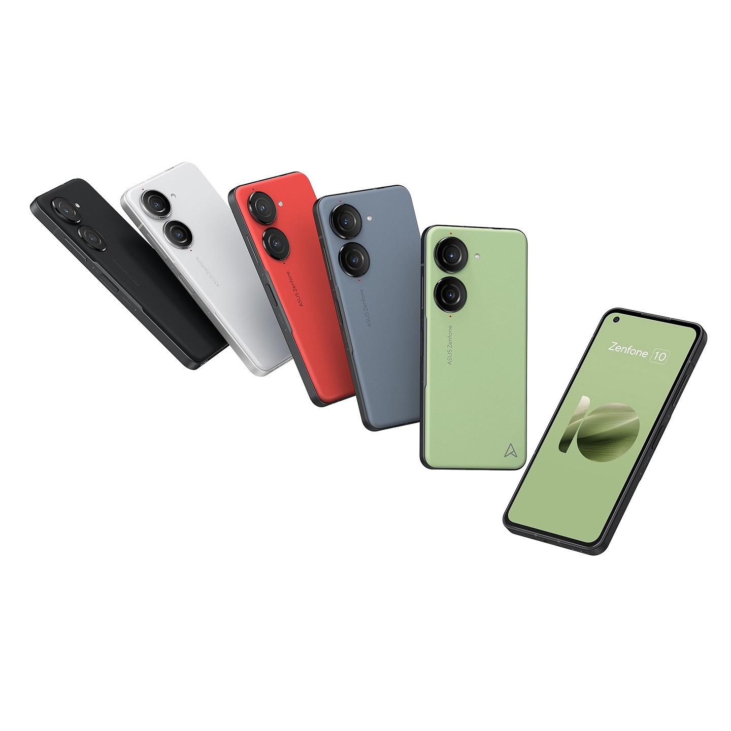 华硕 Zenfone 10 手机渲染图曝光：5 种颜色，5.9 英寸小屏旗舰 - 4