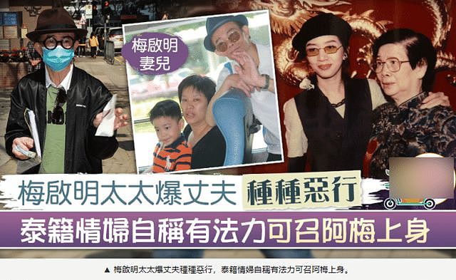 梅艳芳13岁侄子疑似患癌，大哥开记者会求助，希望梅妈提供医疗费 - 9