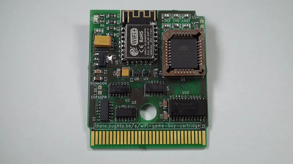 [视频]利用卡带和ESP8266微控制器 达人赋予了Game Boy上网的能力 - 8