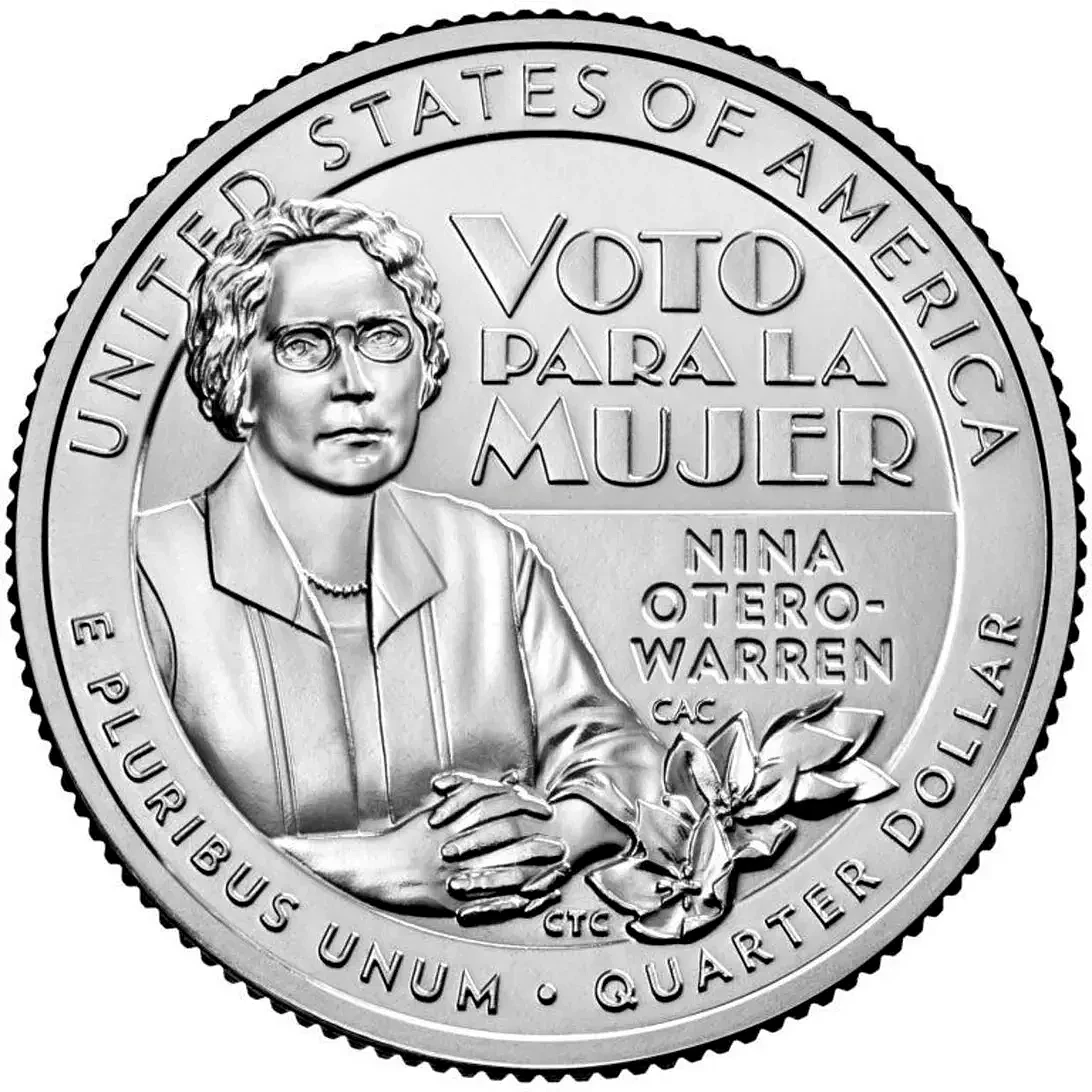 印有黄柳霜等5名女性的美国25美分硬币2月开始在美发行 - 2