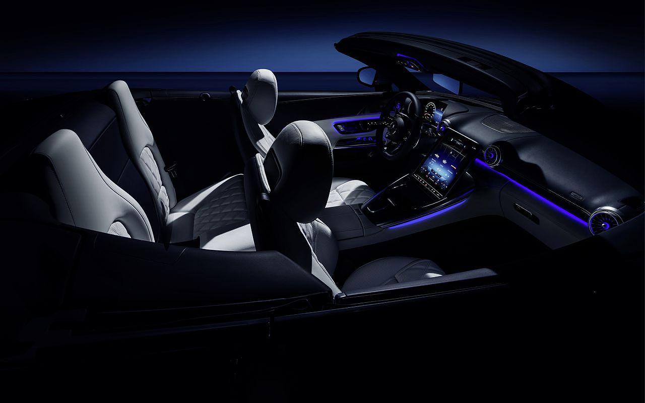 梅赛德斯-奔驰新款车AMG SL Roadster推出一块翻转式触屏 - 21