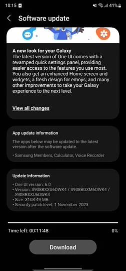 基于 Android 14，三星 Galaxy S22 系列手机海外已推送 One UI 6 正式版更新 - 2