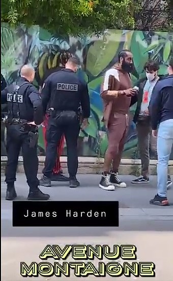 美媒：哈登在法国因同伴车里藏有大麻被警察搜身 最终未被逮捕 - 2