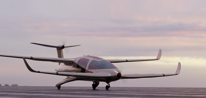 [图]Ascendance公司修改其长续航混合动力VTOL空中出租飞机的设计 - 8