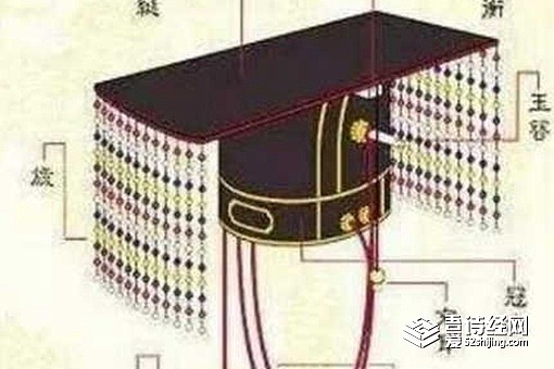 古代皇帝的帽子为什么有珠帘 珠帘有什么作用 - 3