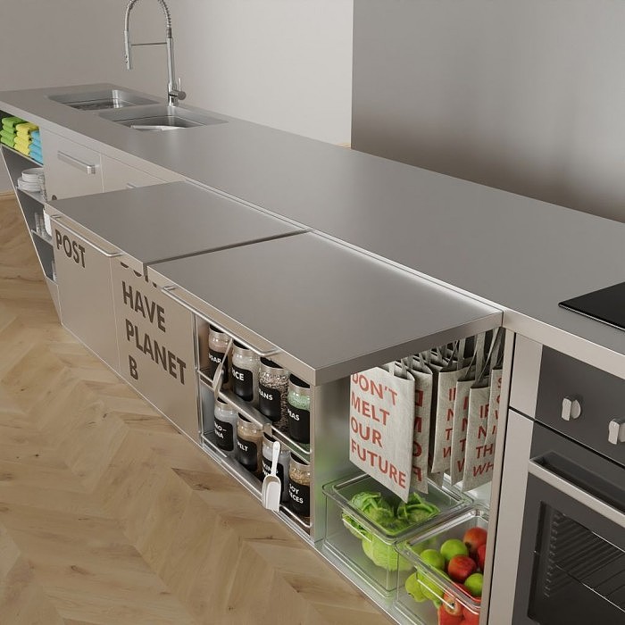 [图]维也纳设计师Ivana Steiner设计出无废物厨房 - 6